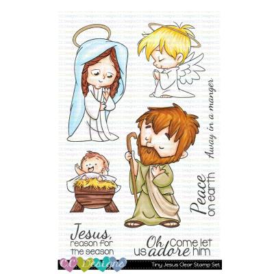 C.C. Designs Clear Stamps - Tiny Jesus